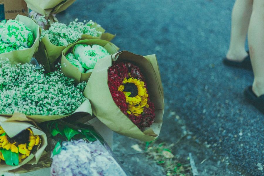 Three Celebration Flower Bouquets